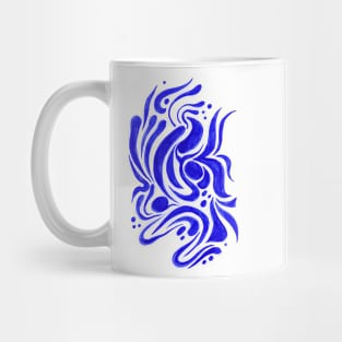 Blue Splash Mug